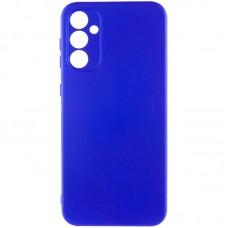 Чохол TPU GETMAN Liquid Silk Full Camera для Samsung Galaxy A55 Синій / Iris
