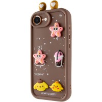 Чохол TPU Toys Case with Ears для Apple iPhone 16e / 17e (6.1") Brown