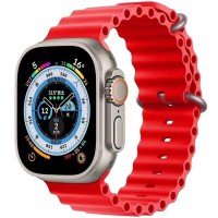 Ремінець Ocean Band для Apple Watch 38/40/41/42mm(ser.10) Червоний / Red