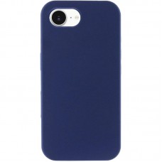 Чохол Silicone Case Full Protective (AA) NO LOGO для Apple iPhone 16e (6.1") Синій / Deep navy