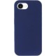 Чохол Silicone Case Full Protective (AA) NO LOGO для Apple iPhone 16e (6.1") Синій / Deep navy