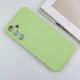 Чохол Silicone Cover Lakshmi Full Camera (AA) для Samsung Galaxy A16 4G/5G Зелений / Pistachio