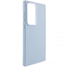 TPU чохол Bonbon Metal Style для Samsung Galaxy S24 Ultra Блакитний / Mist blue