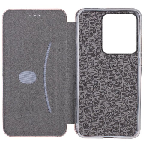 Шкіряний чохол-книжка Classy для Motorola Moto G75 5G Rose Gold