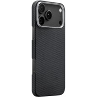 Чохол PC Carbon Protection Slim with MagSafe для Apple iPhone 17 Pro (6.3") Black