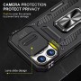 Ударостійкий чохол Camshield Army Ring для Apple iPhone 13 Pro Max (6.7") Чорний / Black