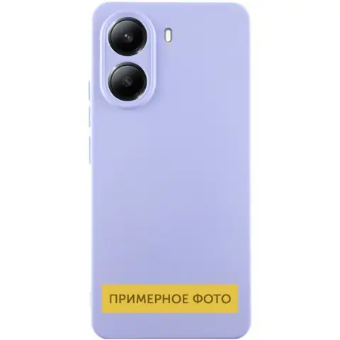 Чохол Silicone Cover Lakshmi Full Camera (AA) для Xiaomi 14T Pro Бузковий / Dasheen
