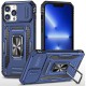 Ударостійкий чохол Camshield Army Ring для Apple iPhone 12 Pro / 12 (6.1") Синій / Navy
