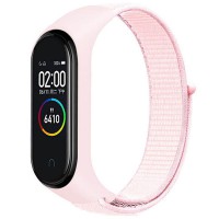 Ремінець Nylon New для Xiaomi Mi Band 3/4/5/6/7 Pearl Powder
