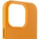 Шкіряний чохол Leather Case (AA Plus) with MagSafe для Apple iPhone 13 Pro Max (6.7") Golden Brown