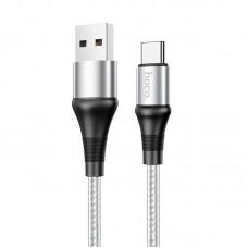 Дата кабель Hoco X50 "Excellent" USB to Type-C (1m) Сірий