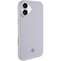Чохол SGP PC+Leather with MagSafe для Apple iPhone 16 (6.1") Grey