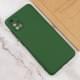 Чохол TPU GETMAN Liquid Silk Full Camera для Samsung Galaxy A51 Зелений / Dark green