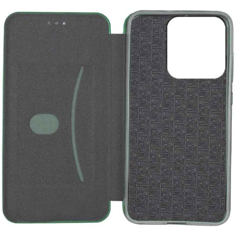 Шкіряний чохол-книжка Classy для Xiaomi Redmi 10C Зелений
