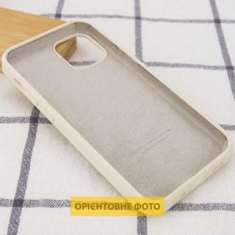 Чохол Silicone Case Full Protective (AA) для Apple iPhone 16 Plus (6.7") Бежевий / Antique White
