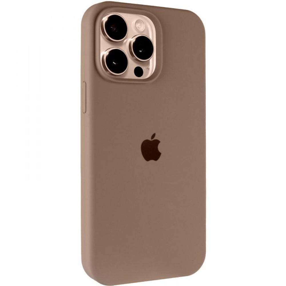 Чохол Silicone Case Full Protective (AA) для Apple iPhone 13 Pro Max (6.7") Коричневий / Brown Чохол Silicone Case Full Protective (AA) для Apple iPhone 13 Pro Max (6.7") Коричневий / Brown