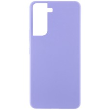 Чохол Silicone Cover Lakshmi (AAA) для Samsung Galaxy S22 Бузковий / Dasheen