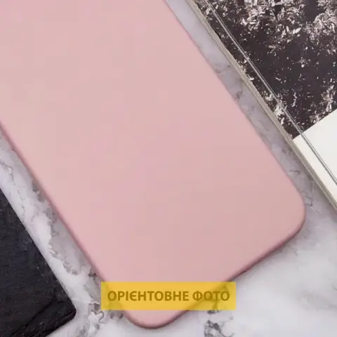 Чохол Silicone Cover Lakshmi Full Camera (AAA) для Motorola Moto G05 / E15 4G Рожевий / Pink Sand