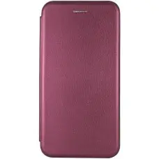 Шкіряний чохол-книжка Classy для Xiaomi Poco X3 NFC / Poco X3 Pro Бордовий