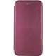 Шкіряний чохол-книжка Classy для Xiaomi Poco X3 NFC / Poco X3 Pro Бордовий
