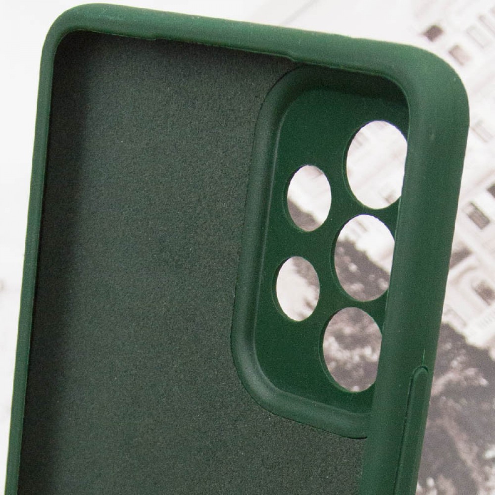 Чохол Silicone Cover Lakshmi Full Camera (AAA) для Samsung Galaxy A53 5G Зелений / Cyprus Green