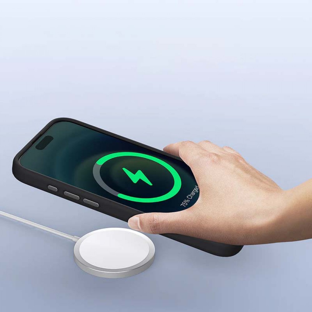 Чехол Silicone Nillkin LensWing Prop Magnetic для Apple iPhone 16 Pro (6.3")