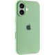 Чохол Silicone Case Full Camera Protective (AA) для Apple iPhone 16 Plus (6.7") Зелений / Pistachio