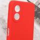 Силіконовий чохол Candy Full Camera для Oppo A38 / A18 Червоний / Red