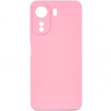 Чохол TPU GETMAN Liquid Silk Full Camera для Xiaomi Redmi 13C / Poco C65 Рожевий / Pink