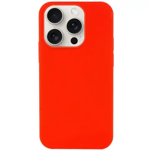 Чохол Silicone Case Full Protective (AA) NO LOGO для Apple iPhone 16 Pro (6.3") Червоний / Red