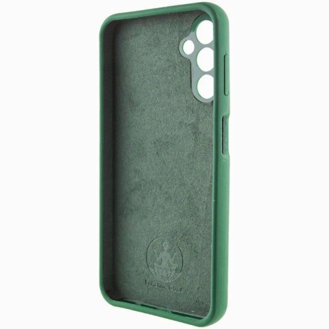 Чохол Silicone Cover Lakshmi Full Camera (AA) with logo для Samsung Galaxy A25 5G Зелений / Dark green