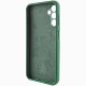 Чохол Silicone Cover Lakshmi Full Camera (AA) with logo для Samsung Galaxy A25 5G Зелений / Dark green