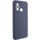 Чохол Silicone Cover Lakshmi Full Camera (AAA) для Xiaomi Redmi 12C Темно-синій / Midnight blue