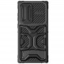 TPU+PC чохол Nillkin CamShield Adventurer Pro (шторка на камеру) для Samsung Galaxy S23 Ultra Armor Black