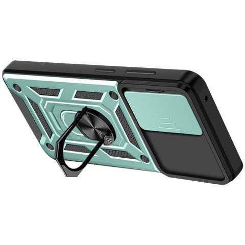 Чохол Ummi Camshield Serge Ring для Samsung Galaxy S21 FE Зелений / Green