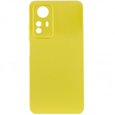 Чохол Silicone Cover Lakshmi Full Camera (A) для Xiaomi Redmi Note 12S Жовтий / Flash