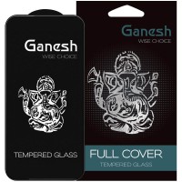 Захисне скло Ganesh (Full Cover) для Apple iPhone 15 / 16 (6.1") Чорний