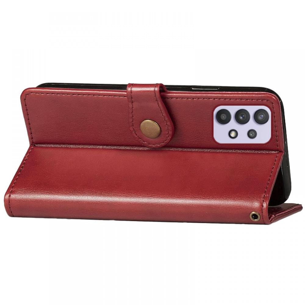 Кожаный чехол-книжка GETMAN Gallant (PU) для Samsung Galaxy A32 4G