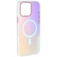 Чохол TPU Lunar Glow (MagFit) для Apple iPhone 16 (6.1") Baby Pink