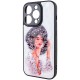TPU+PC чохол Prisma Ladies для Apple iPhone 14 Pro (6.1") Girl in a hat