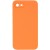 Silicone Case Square Full Camera Protective (AA) NOLOGO для Apple iPhone 7 / 8 / SE (2020) (4.7") Помаранчевий / Papaya