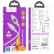 Дата кабель Hoco U124 Stone silicone power-off 60W Type-C to Type-C Gray