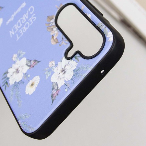 TPU+PC чохол Secret Garden для Samsung Galaxy A25 5G Lilac