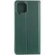 Шкіряний чохол книжка GETMAN Elegant (PU) для Samsung Galaxy M33 5G Зелений