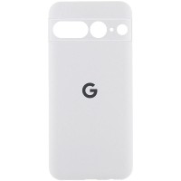 Чохол Silicone Cover Lakshmi Full Camera (AAA) with Logo для Google Pixel 7 Pro Білий / White