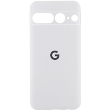 Чохол Silicone Cover Lakshmi Full Camera (AAA) with Logo для Google Pixel 7 Pro Білий / White