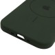 Чохол Silicone Case Full Protective (AA) V2 with MagSafe для Apple iPhone 17 Air (6.5") Зелений / Cyprus Green