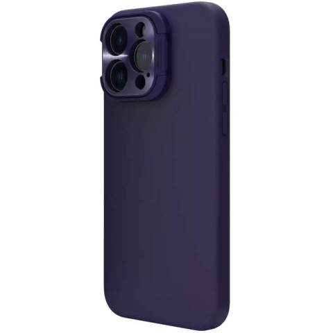 Чохол Silicone Nillkin LensWing Magnetic для Apple iPhone 14 Pro (6.1") Фіолетовий / Deep Purple