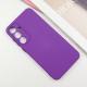 Чохол TPU GETMAN Liquid Silk Full Camera для Samsung Galaxy S24 FE Фіолетовий / Purple