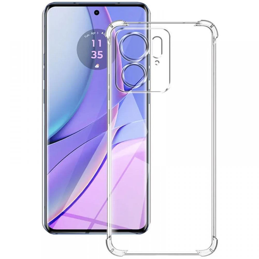 TPU чехол GETMAN Ease logo усиленные углы Full Camera для Motorola Edge 40